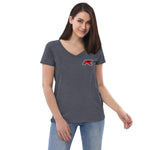 FK8 Boost Blue Women’s recycled v-neck t-shirt