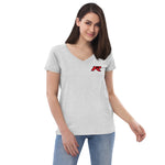 FK8 Boost Blue Women’s recycled v-neck t-shirt