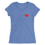 Type R Peace And Love Ladies' short sleeve t-shirt