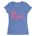 Boo-baru Save the boobies breast cancer awareness Ladies' short sleeve t-shirt