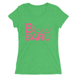 Boo-baru Save the boobies breast cancer awareness Ladies' short sleeve t-shirt