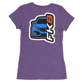 FK8 Boost Blue Ladies' short sleeve t-shirt