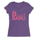 Boo-baru Save the boobies breast cancer awareness Ladies' short sleeve t-shirt