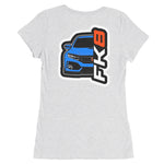 FK8 Boost Blue Ladies' short sleeve t-shirt