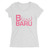 Boo-baru Save the boobies breast cancer awareness Ladies' short sleeve t-shirt