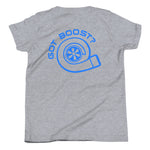 My Mom's Car Is Boosted Youth Short Sleeve T-Shirt