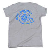 My Mom's Car Is Boosted Youth Short Sleeve T-Shirt