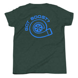 My Dad's Car is Boosted Youth Short Sleeve T-Shirt