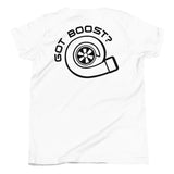 So What? My Dad's Car Is Boosted Youth Short Sleeve T-Shirt